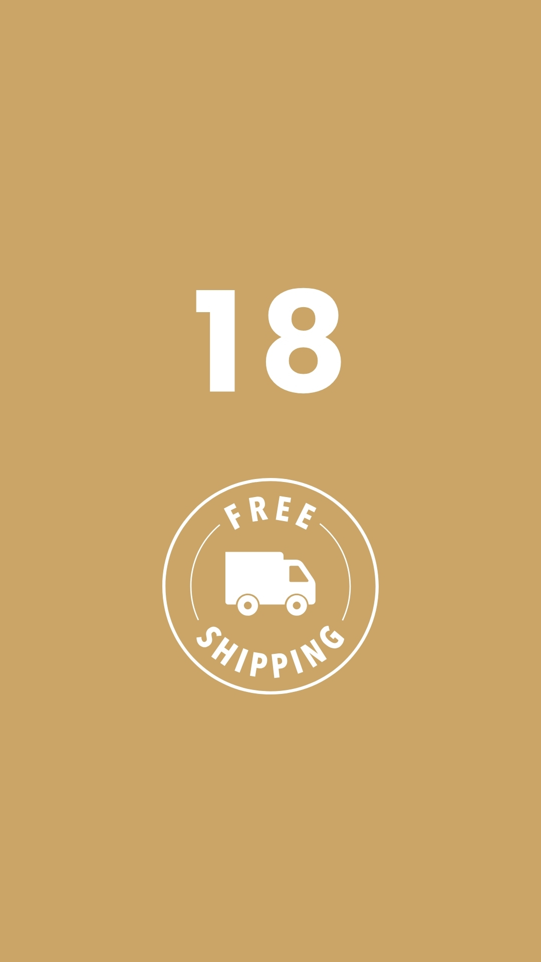 Türchen 18: Kostenloser Versand!